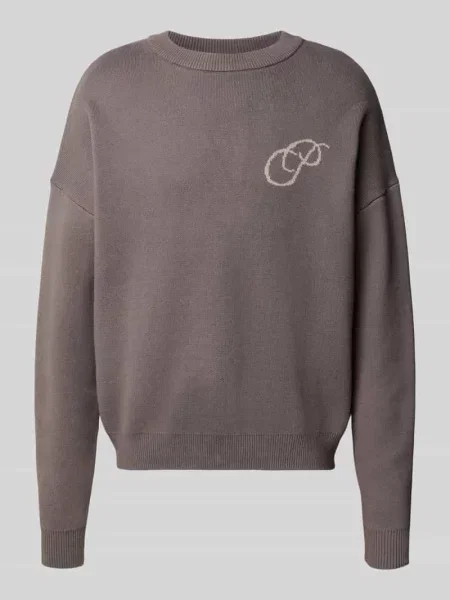 Sweter z dzianiny o kroju relaxed fit z czystej bawełny Prohibited