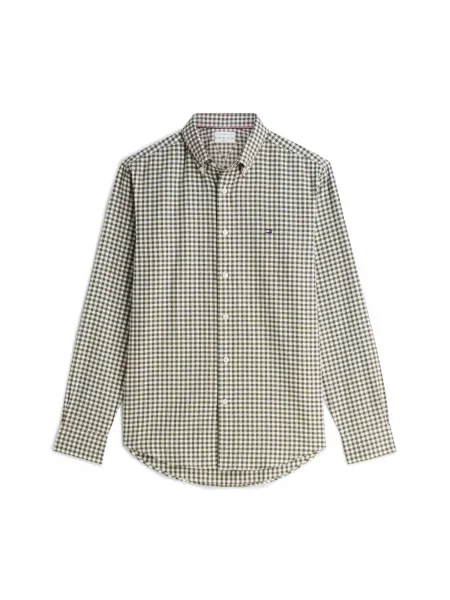 TOMMY HILFIGER Cămașă verde alb