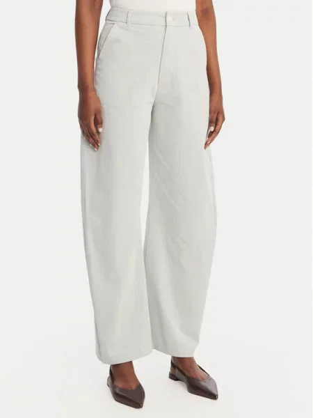 Eleh Штани з тканини блакитний