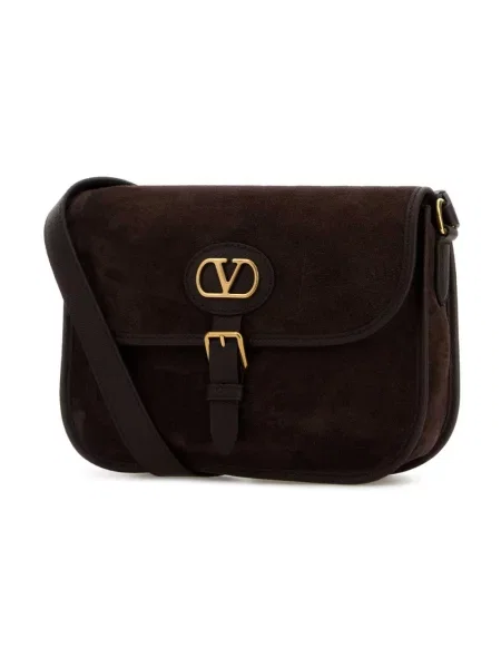 Torebka crossbody Valentino Garavani brązowa