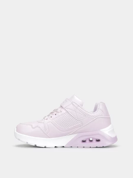 Дитячі Кросівки повсякденні Skechers UNO LITE лавандовий штучна шкіра