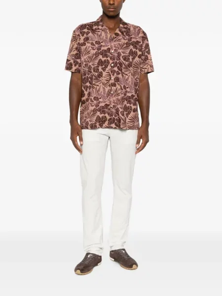 Pantaloni Jacob Cohën alb