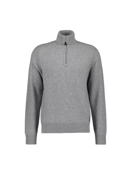 Sweter z golfem Parajumpers szary