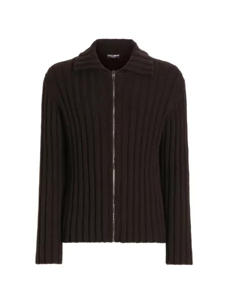 Cardigan Dolce & Gabbana de lână maro