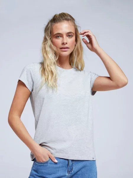 Marina organiczna koszulka Grey szara