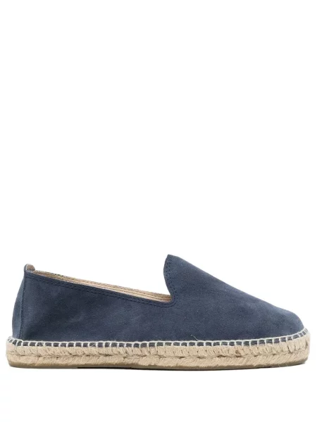 Espadrile Manebi din piele slip-on albastru