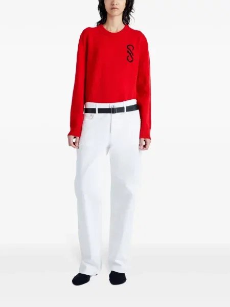 Vlněný svetr Proenza Schouler červený