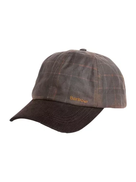 Barbour czapka z daszkiem zielona