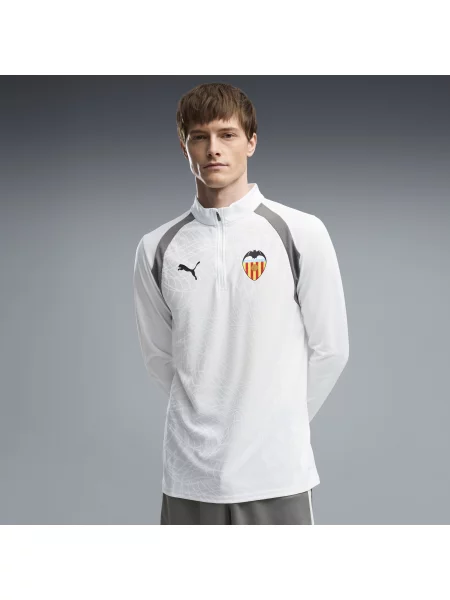 PUMA MÄ™ska bluza treningowa Valencia CF z zamkiem Akcesoria BiaÅ‚y S biała