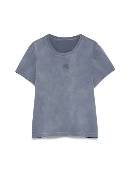 Koszulka polo Alexander Wang niebieska