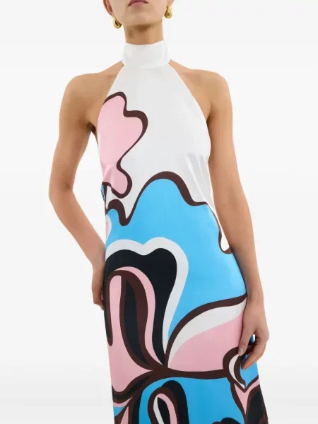 Rochie maxi Rebecca Vallance de costum albastru