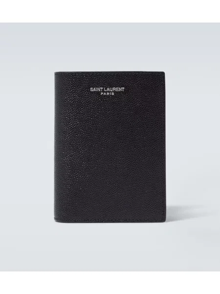 Portofel Saint Laurent din piele negru
