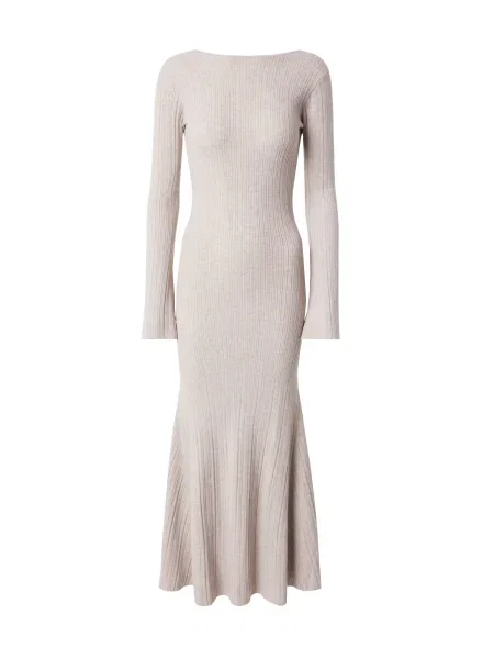 Millane Pletené šaty Fabiola kapučíno