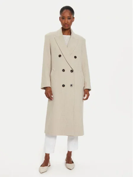 Volneni plašč Marella bež