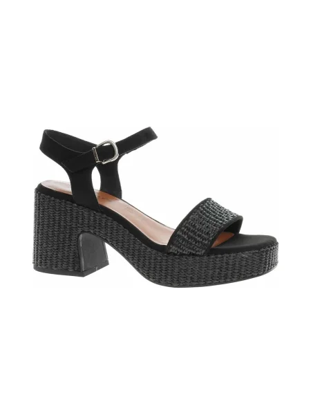 Espadrilles Tamaris fekete