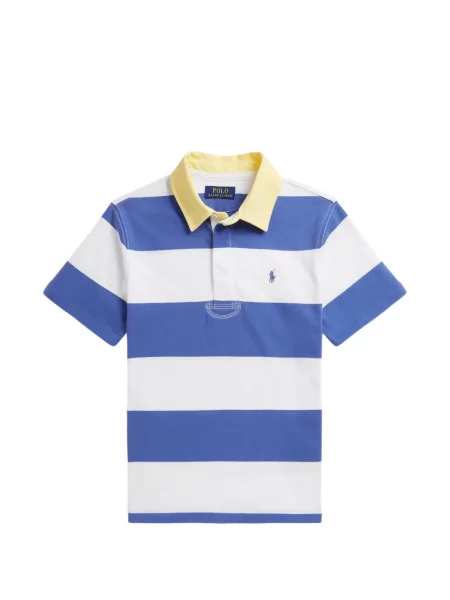 Koszulka polo dziecięca Polo Ralph Lauren niebieska