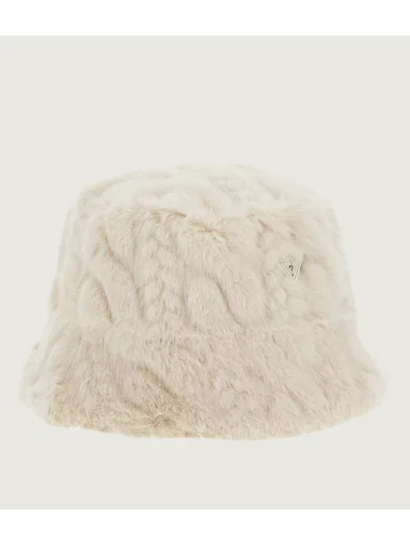 Guess Bucket Hat deschis bej