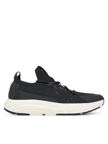 Sneakers Armani Exchange negru