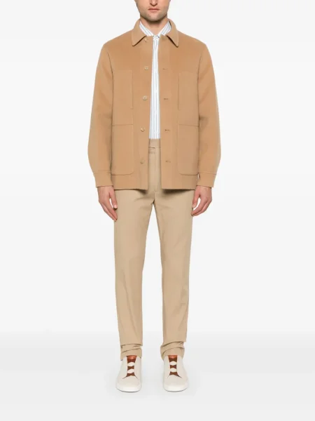 Pantaloni chino Fursac maro