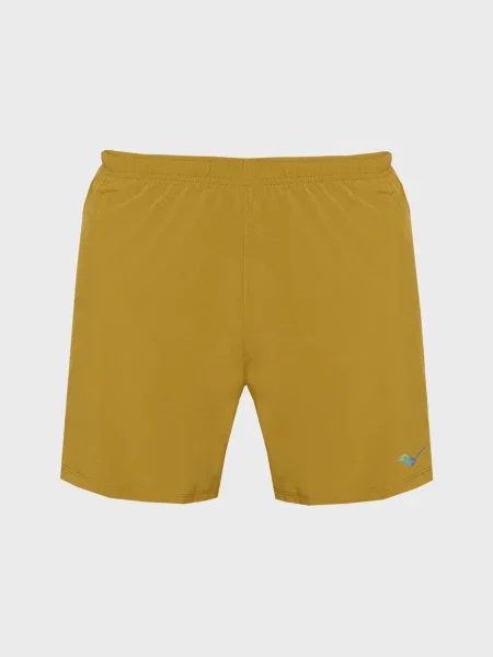 Короткие спортивные шорты Saucony желтые