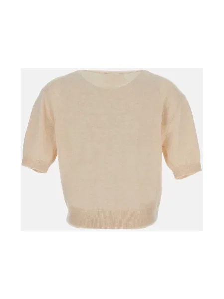 Sweter Lisa Yang wełniany beżowy