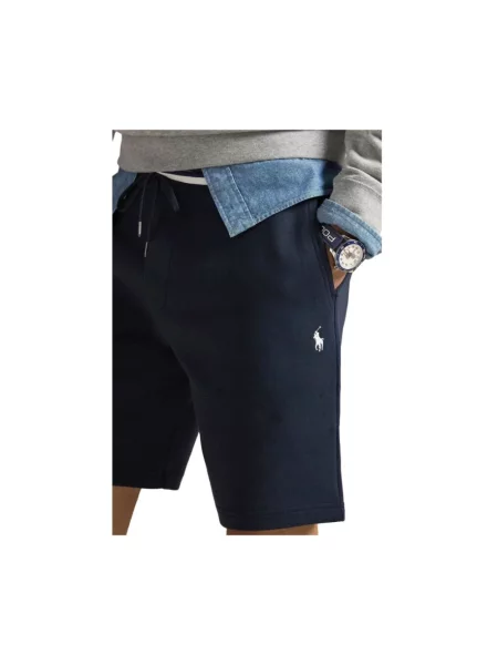 Szorty Polo Ralph Lauren w kratę casual z logo niebieskie