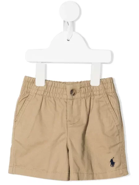 Szorty dziecięce Polo Ralph Lauren brązowe