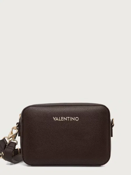 Geanta crossbody Valentino din piele maro