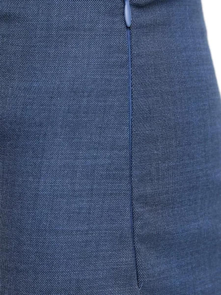 Pantaloni Sandro Ferrone albastru