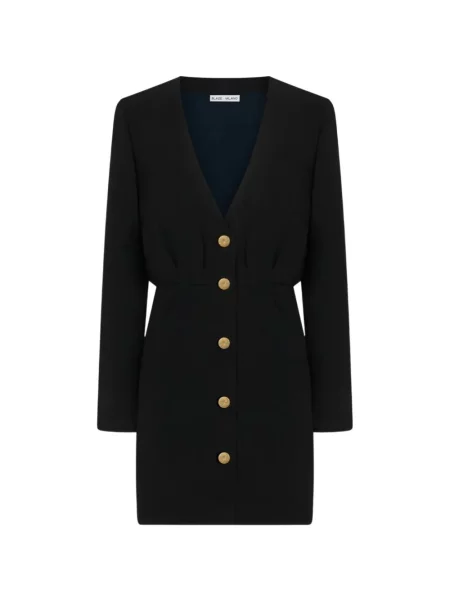 Rochie Blazé Milano cu decolteu în V negru