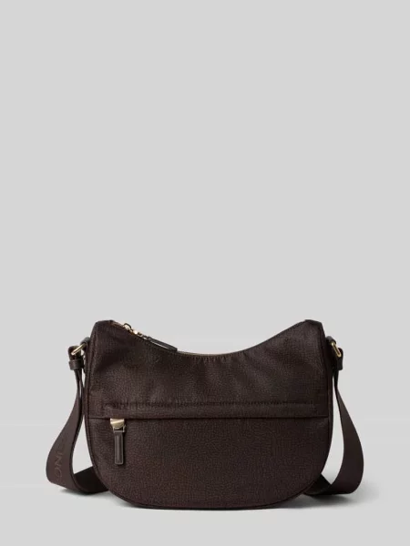 Torba na ramię z przegródką zapinaną na błyskawiczny model SMALL LUNA BAG' Borbonese