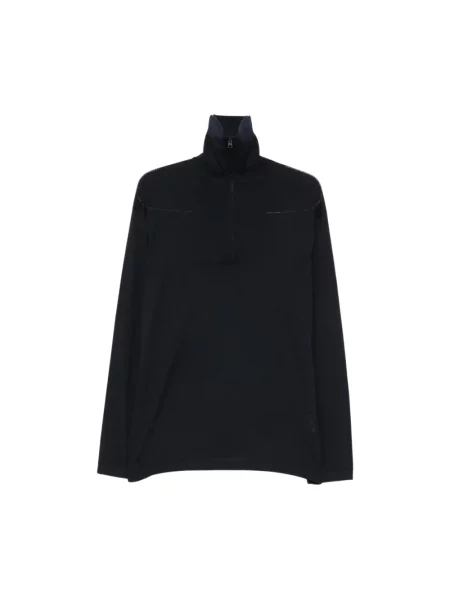 Sweter z golfem Lisa Yang niebieski