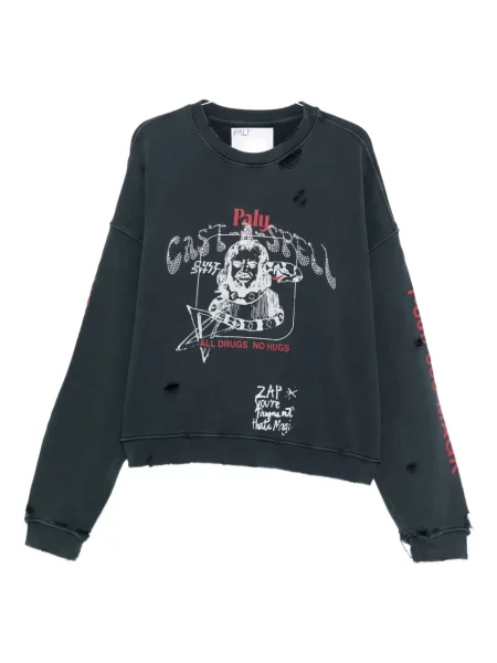 Суитчър Paly с протрити краища черно