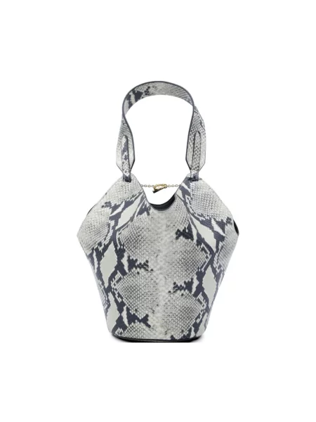 Mała mały torebka skórzana Khaite skórzana