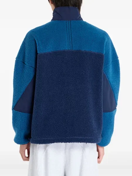 Top sport Adidas cu dungi de catifea cord tenis albastru