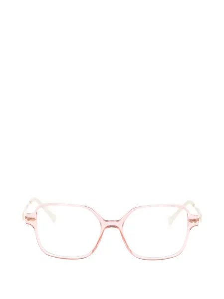 Ochelari de soare Igreen cu imprimeu geometric roz