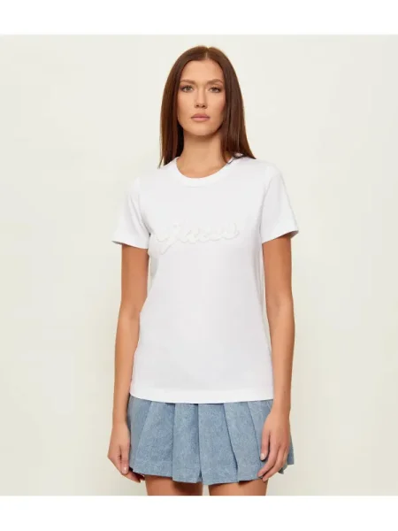 Tricou Guess clasic alb