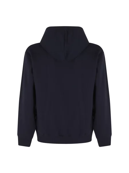Bluza z kapturem Lacoste z kapturem niebieska