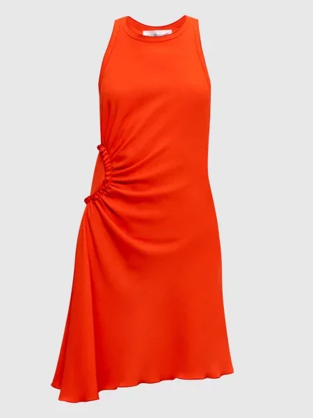 Платье Victoria Beckham красное