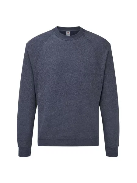 Klasyczny Raglanowy Sweter niebieski