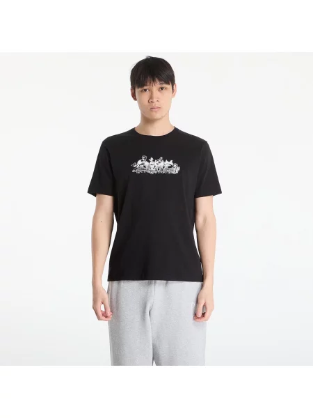 Póló DIME Kids T-Shirt UNISEX Black L fekete