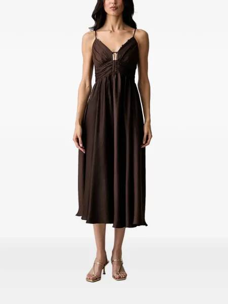Rochie midi Morgan maro