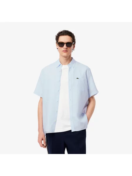Рубашка Lacoste голубая