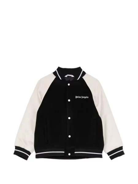 Kurtka bomber dziecięcy Palm Angels czarny