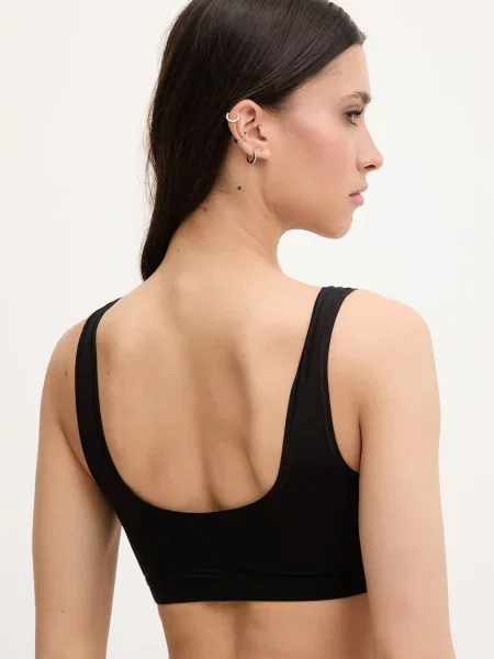 HUGO podprsenka s modalem SIGNATURE BRALETTE černá