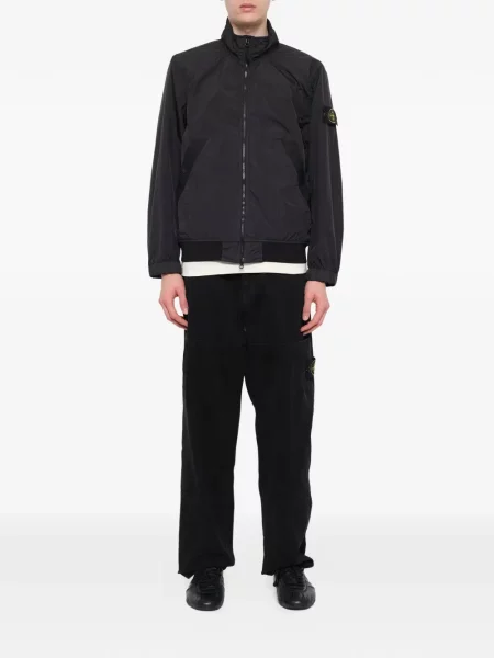 Geacă Stone Island cu strasuri negru