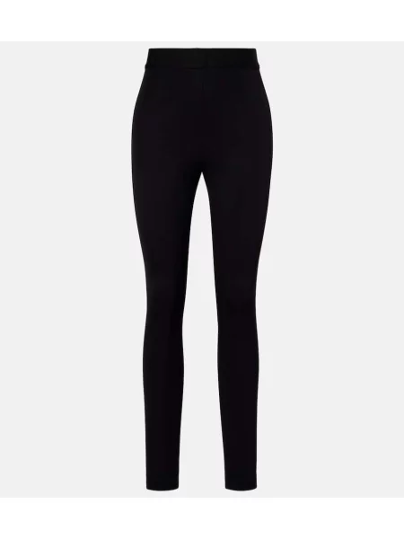 Leggings Dolce&gabbana cu talie înaltă negru
