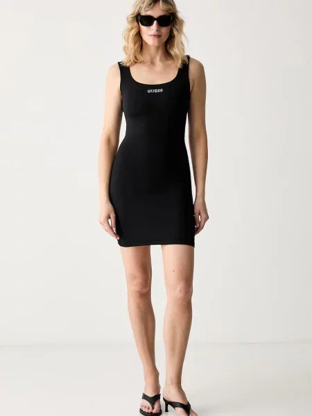 Guess rochie LOTUS negru