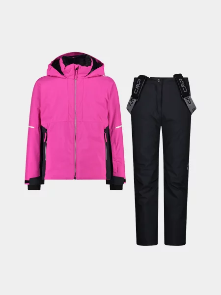 Дитячий Комбінезон CMP Комплект куртка+штани рожевий