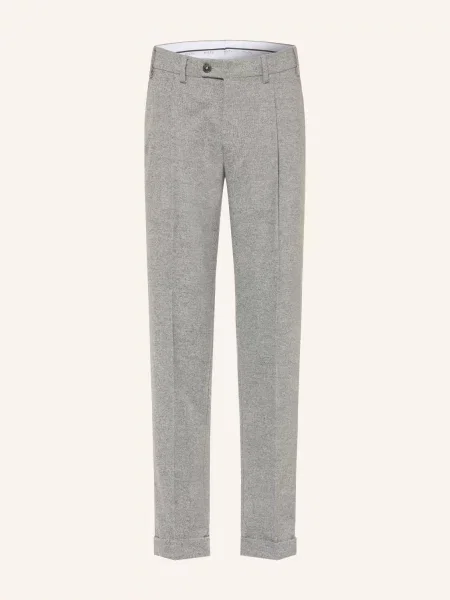 Hiltl Chino Kalhoty Primo Regular Fit šedá